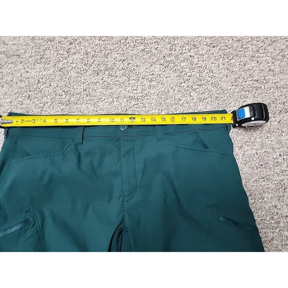 Eddie Bauer First Ascent Guide Shorts Mens 42 Green Hiking Technical Utility**‎